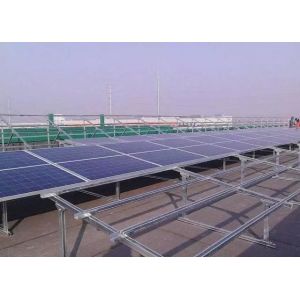 China Anodized Metal PV Panel Mounting Brackets For Framed Modules wholesale