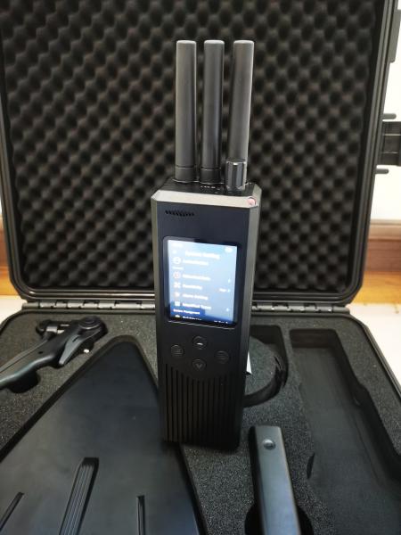 Quality Black Drone Signal Detector Alarm Mode LED Indication Beep Sound Alarm 5% To 80% RH Humidity for sale