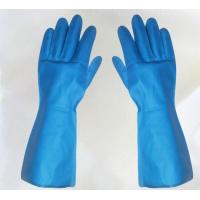 Waterproof Blue Nitrile Glove Xl 18Mil Chemical Resistant Gloves Nitrile for sale
