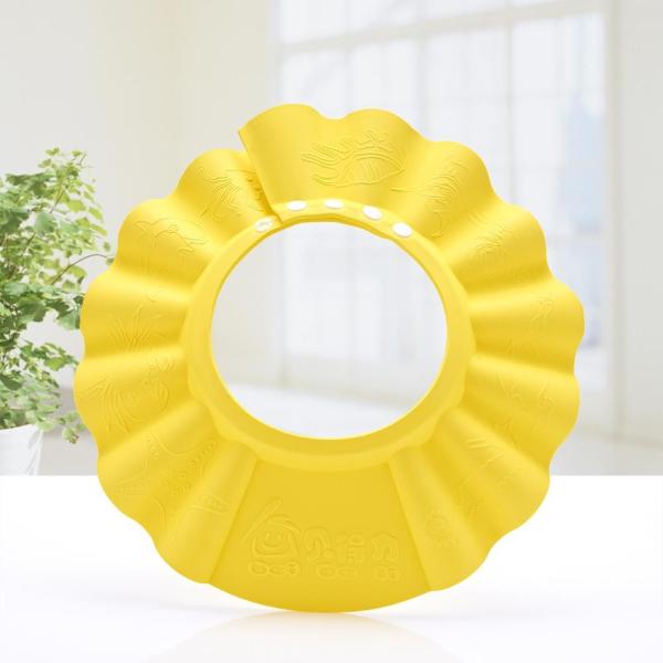 Comfortable Baby Shampoo Cap Head Protector Bathing Shower 13.5 cm Inner Diameter Size