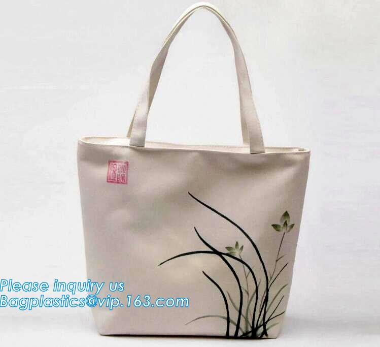 Handmade Canvas Tote Bag ,Leather Handle Canvas Bag,Heavy Canvas Tote Bag,Eco Friendly Shopping Bag Fashion Cheap Cotton