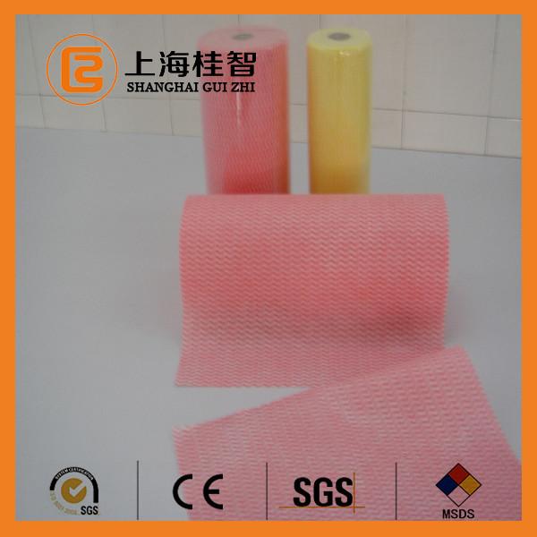 Quality Viscose Polyester Non Woven Cleaning Cloth for Glasses , 35GSM-100GSM for sale