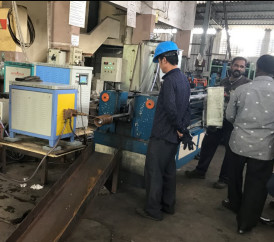 Elbow Hot Forming Machine Heating Buttweld High Frequency 1D-10 D Bend Radius