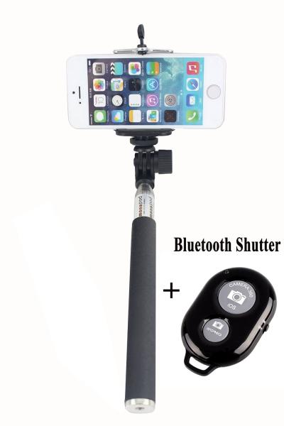 Quality Handheld monopod with remote for ios 4.0 / android 3.0 Smartphone Bracket for sale