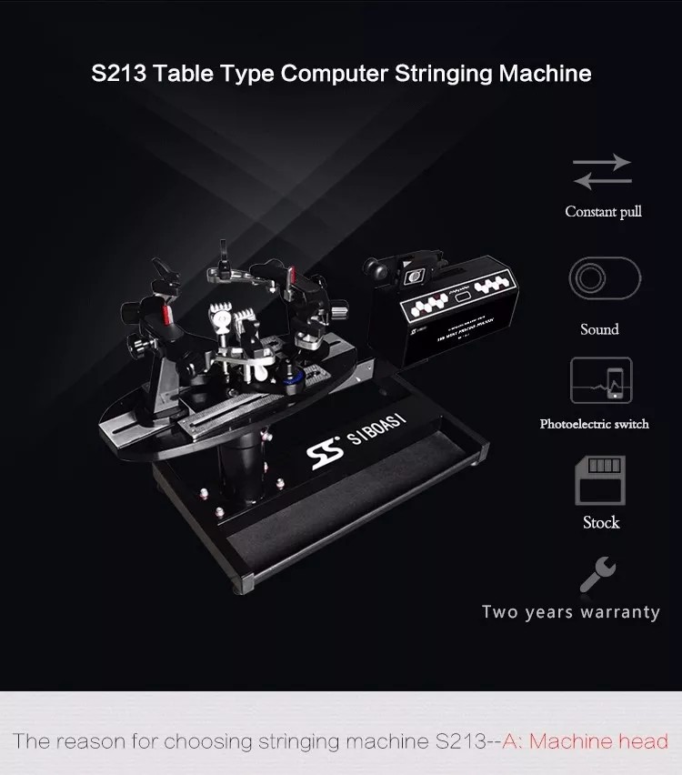 Digital Badminton Racket Stringing Machine Computer Operated