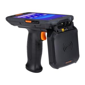 China Android 11 Handheld Terminal 1D 2D Barcode Scanner with Long Range UHF RFID Reader Pistol Grip Design in Stock wholesale