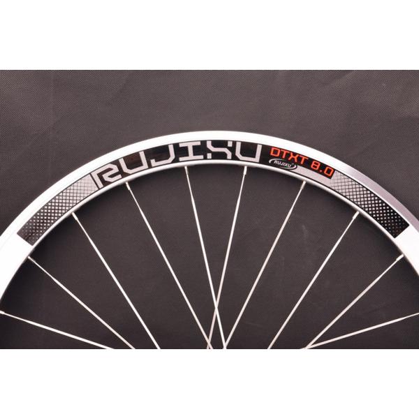Aluminum Alloy 700c Fixed Gear Bike Wheel Set Clincher Rim V Brake For Field Racing
