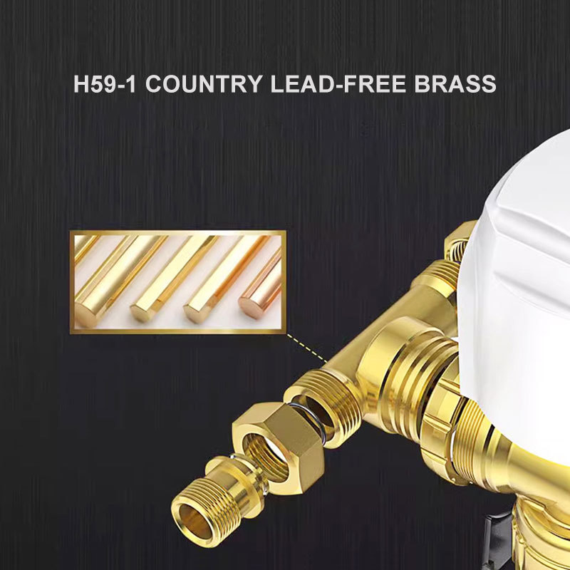 Whole House Water Pre Filter 40 Micron Stainless Steel Automatic Backwash