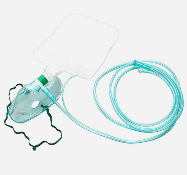 Medical Grade High Quality Adjustable Non Rebreathing Oxygen Mask Capnography Sampling