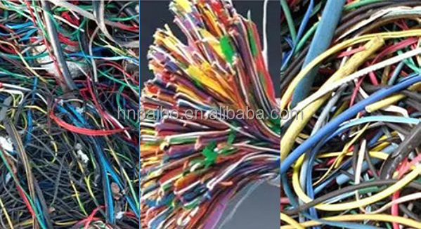 30-50 kg/h Capacity Waste Cable Granulator Copper Wire Recycling Machine for Recycling