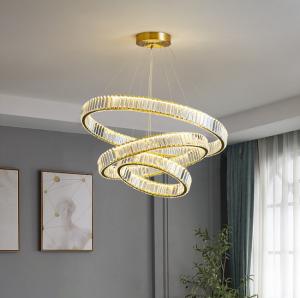 China Clear Contemporary Custom Pendant Lights LED Light Source on sale