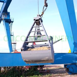 China 3 CMB 2 Rope Coal 3 Cubic Mechanical Grab Bucket wholesale