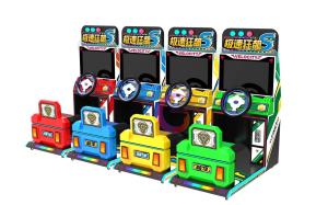 China Two Players Car Driving Arcade Machine Coin Operated Game Machine 220V wholesale