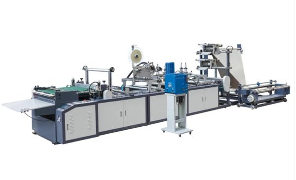 Quality PLC Control Automatic Three Side Sealing Bag Making Machine 150pcs/Min High Speed for sale