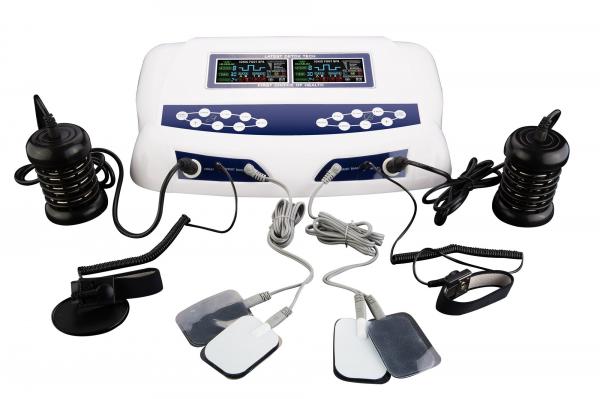 Quality Two LCD display detox foot spa , detox machine for feet with optional massage slipper for sale
