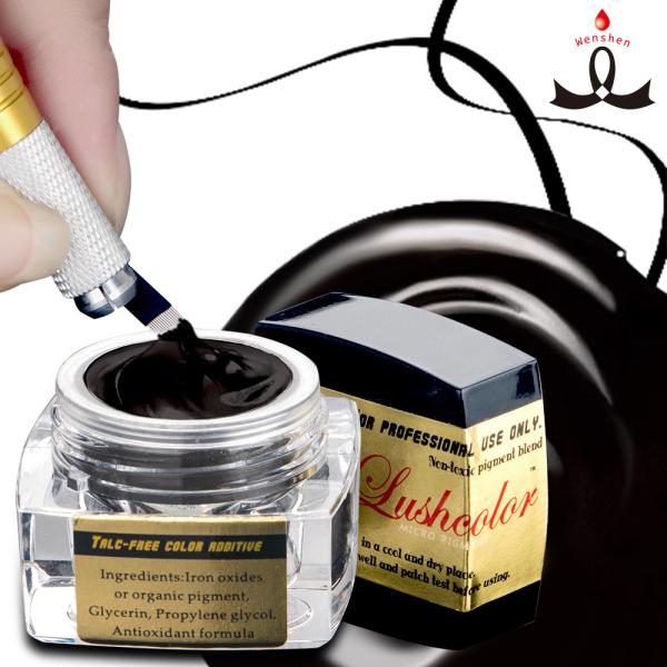 Safe Semi Permanent Makeup Pigments Micropigmentation Ink Lasting