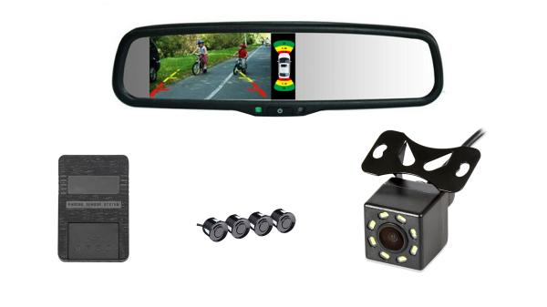 Quality Auto 4.3" LCD Car Parking Sensor , Rear Parking Sensors Reverse Radar System for sale