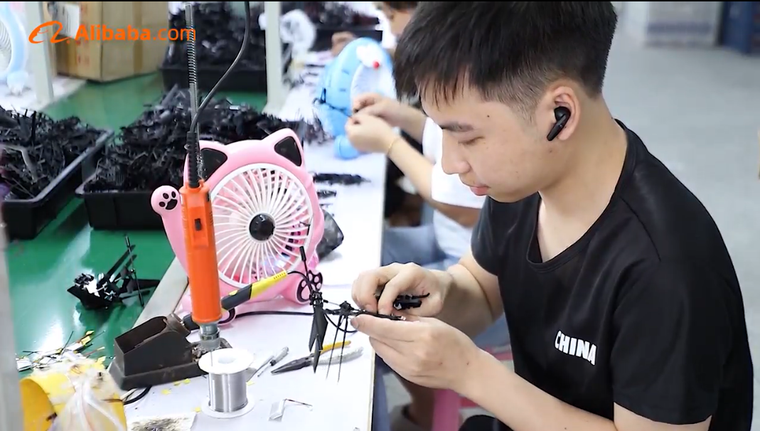 Mini Remote-Controlled Toy Aircraft with 360 Rotation and Led Lights State of Assembly Ready-to-Go X11 ORANGE