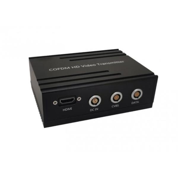 Ultralight COFDM Video Transmitter , 5W Security Wireless Data Link With Serial Port