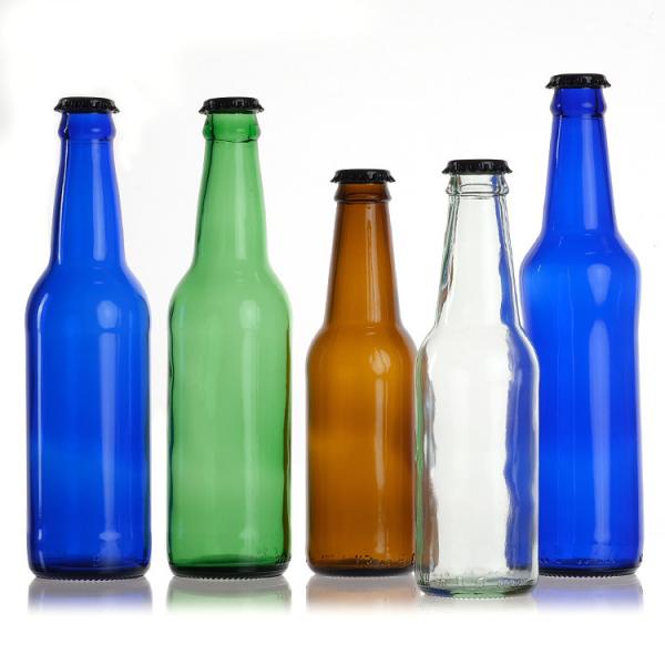 Quality Custom Carbonated 250ml Glass Soda Bottle Embossed for sale