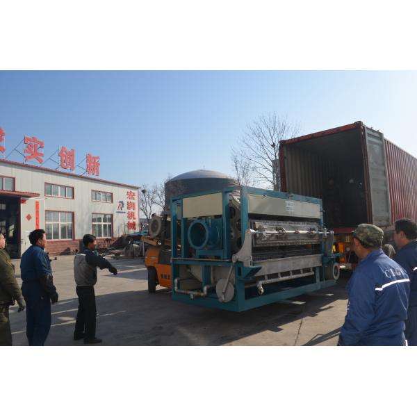 Rotational Egg Box Machine / Waste Paper Egg Tray Molding Machine