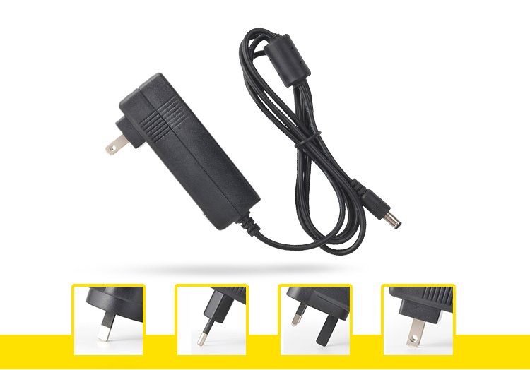 Interchangeable Universal Power Adapter , Ac Dc Power Supply Adapter For CCTV / LED / Digital