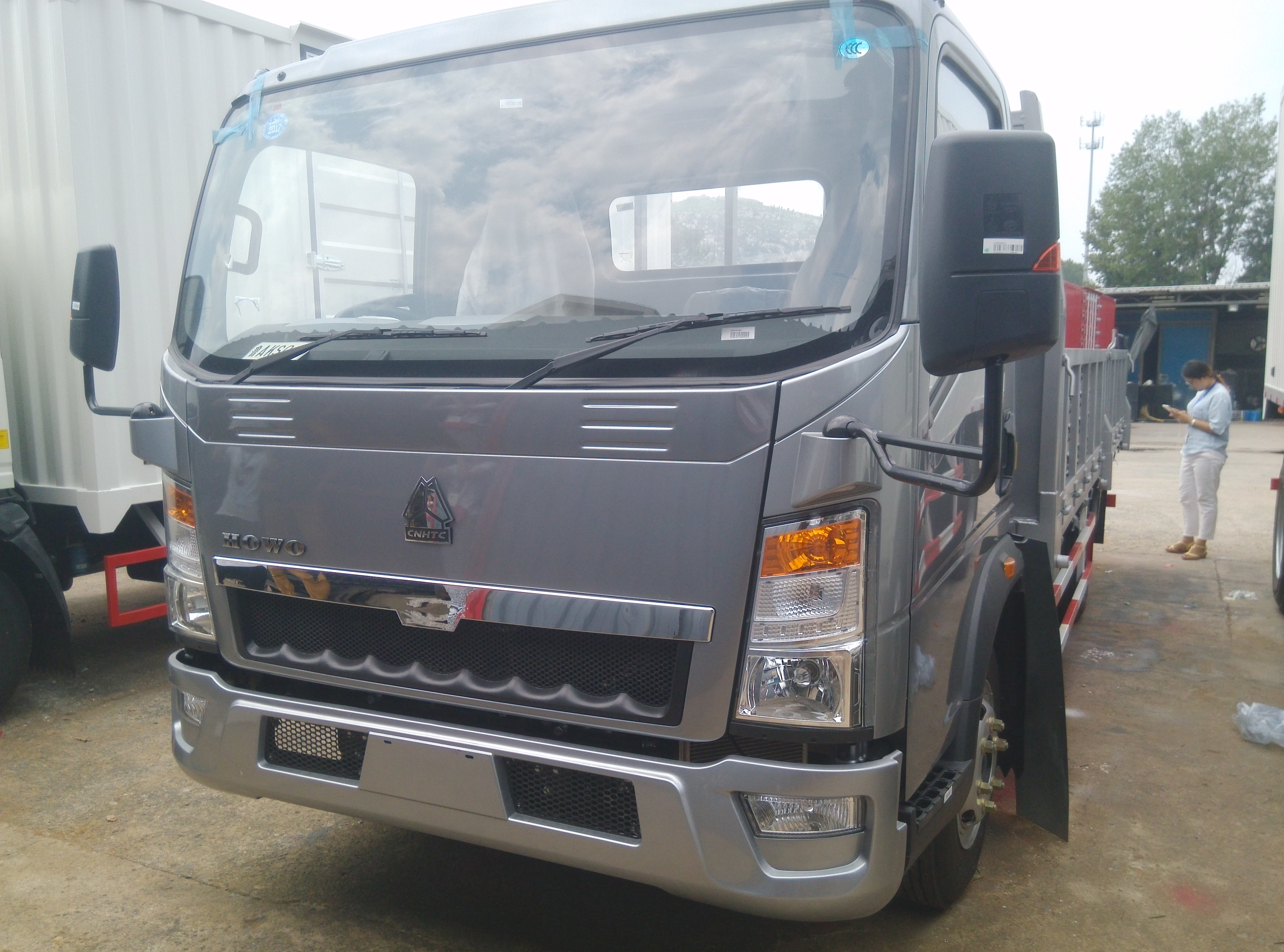 Sinotruk Howo Mini Cargo Truck Single Carbin 6 Wheels 4X2 Light Trucks