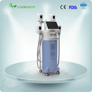 4-5cm fat lost after 1 treatment cryotherapy slimming machine with wind+water+semiconductor cooling system