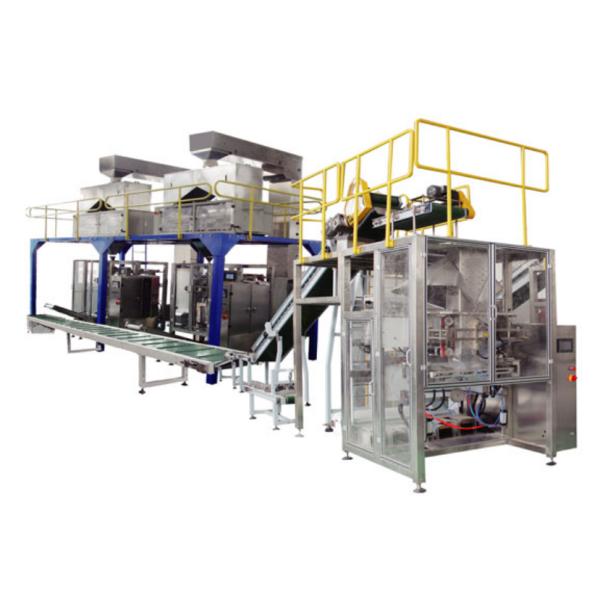 90 - 100bags/min Flour Packaging Machine With Air Pressure Adjustment