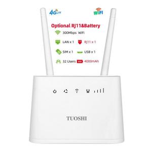 China Universal Portable 4G WiFi Modem Fast Lte Upload 51.0Mbps Max Download Speed 150Mbps wholesale