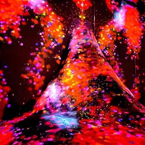 China Art Banquet Hall Interactive Wall Immersive Space 3d Digital Display Projector on sale