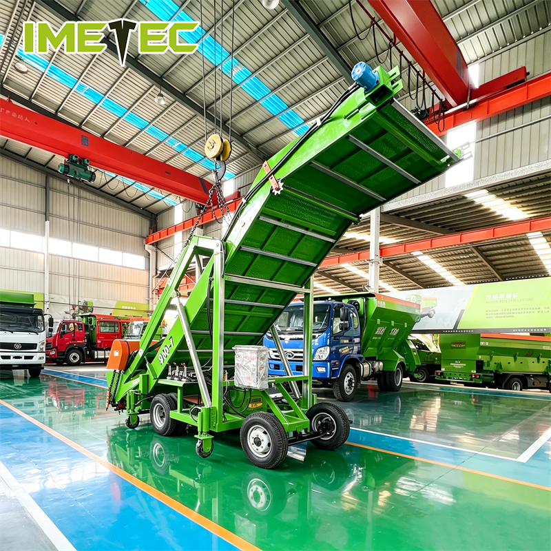 Automatic Moving Silage Loader Chopper Harvest Machine Wear Resistant