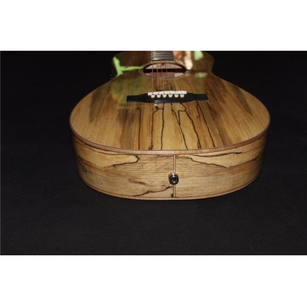 Custom All Solid Sapele Wood Ooo15s Body Style Acoustic Electric Guitar