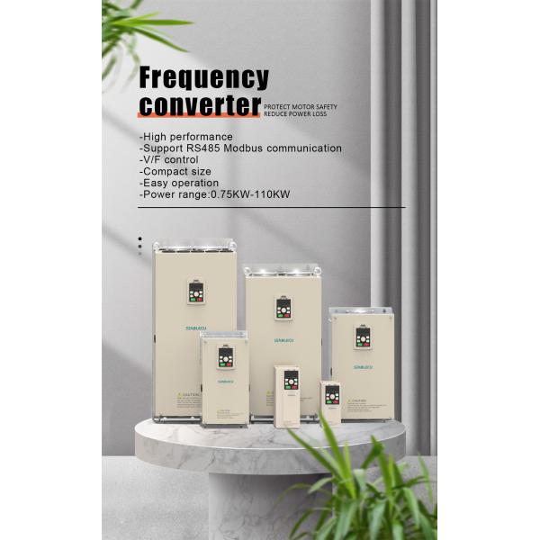0.75KW To 450KW Variable Frequency Drive Inverter 380V Three Phase Converter