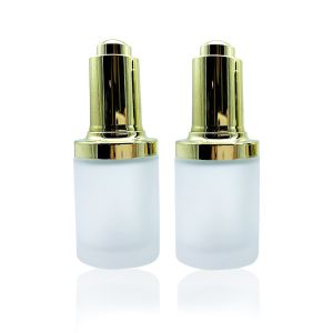 Recyclable Transparent Frosted Glass Dropper Bottles 96*40mm