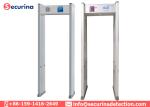 4inch LCD Screen Metal Walk Through Security Detector 6 Zones 200 Sensitivity
