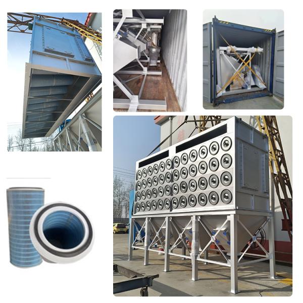 12500-23500m3/h Air Volume Industrial Baghouse Pulse Jet Air Filters Bag Filter Type