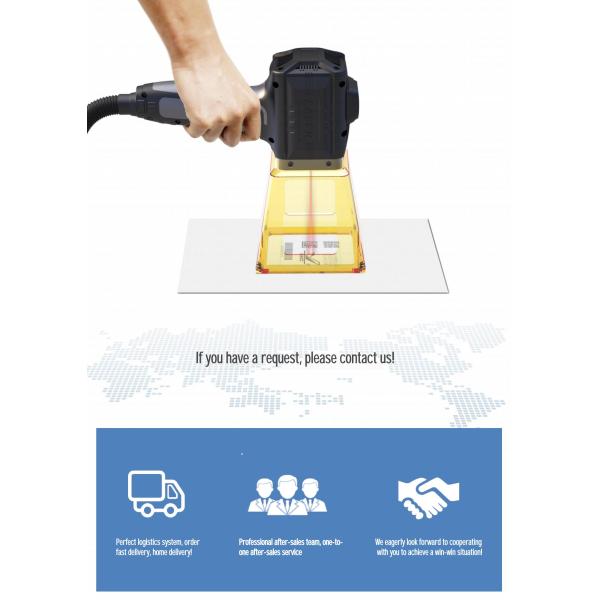 Mini Portable Laser Engraving Machine for Tyre HIGHYAG Laser Head II-VI Optical Lens Performance