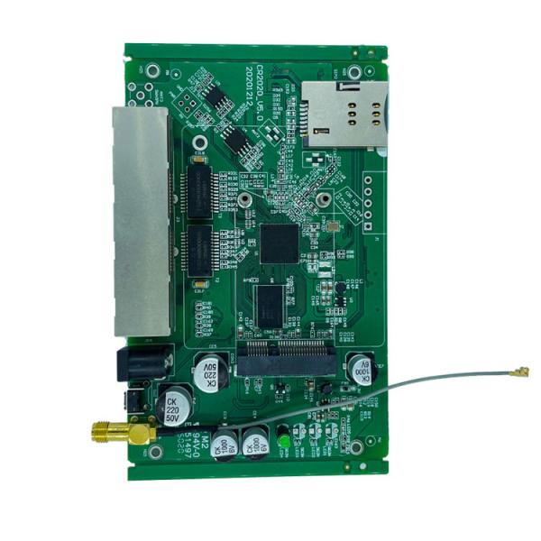 Custom 2 Layer 94V0 SMT DIP FR4 PCB Board With HASL Finishing