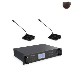 China Wireless Interpretation Receivers Infrared Conference System FM FSK Modulation on sale