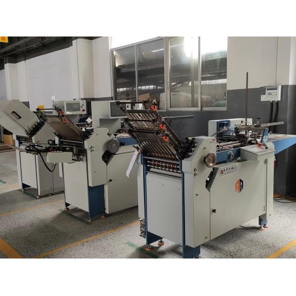 Labor-Saving Paper Folder Machine 3.3KW By Sheet Folder 180m/Min