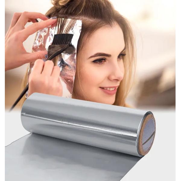 Disposable Salon Foil Rolls for Hair Highlighting Customized Aluminum Paper Alloy 8011