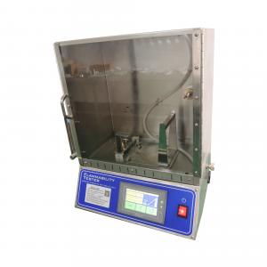 China ASTM D1230 45 Degree Flammability Tester With Glass Observation Panel wholesale