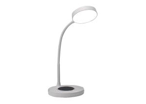 China rechargeable Wireless LED Table Lamp gooseneck table lamp with usb charging port wholesale