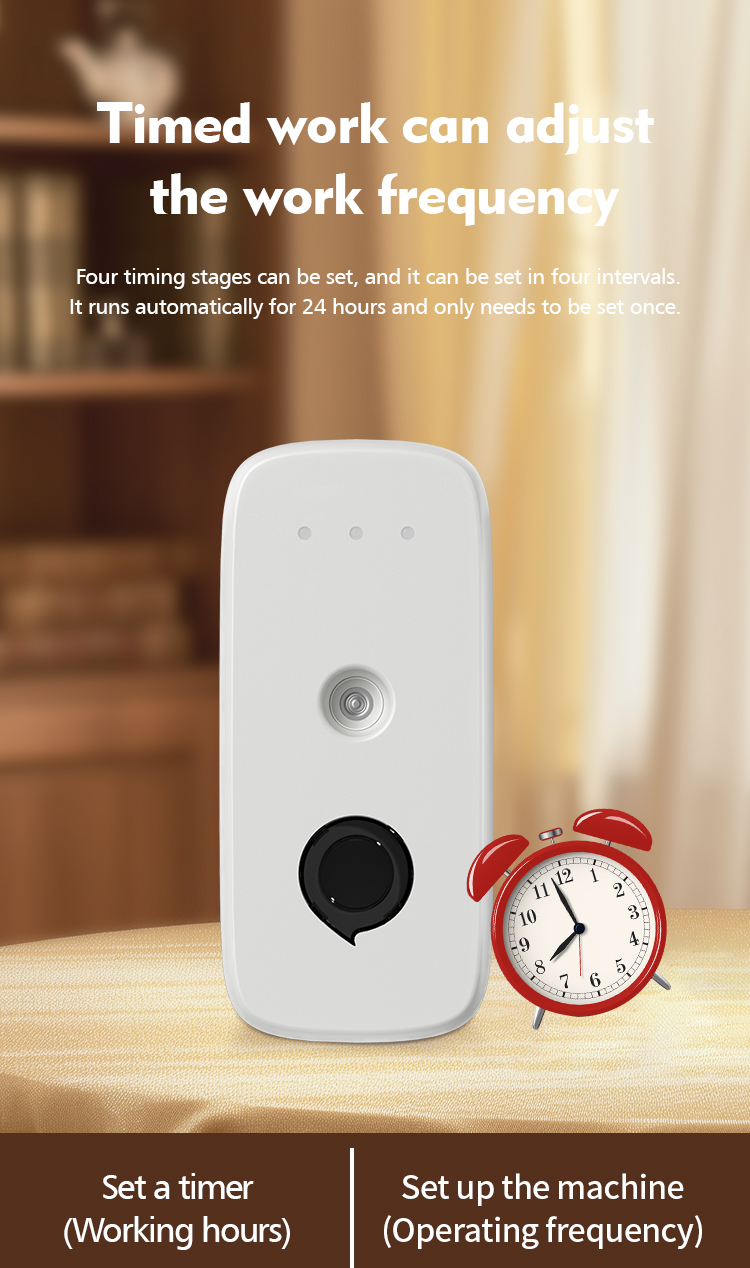 Type C Rechargeable 168mL Ultrasonic Aromatherapy Diffuser with 8dB Noise and 6V Voltage for Home and Commercial Use