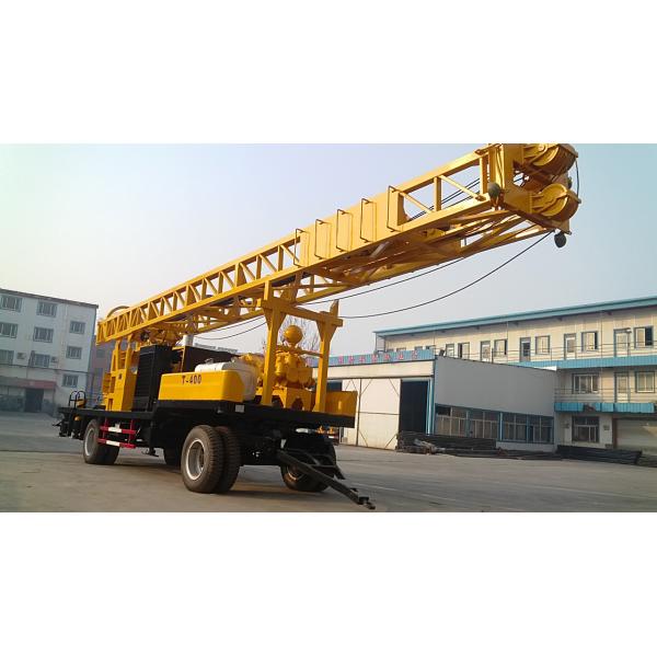 T-400 400m Depth Well Drilling Machine 500mm Hole Diameter
