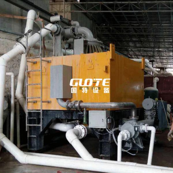 High Field Intensity and High Gradient Sizing Agent Magnetic Separator for Ore Slurry