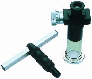 China Hammer Hitting Convenient Portable Hardness Tester Brinell With Hardness Bar on sale