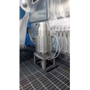 Atomizer Cleaner TUC206 Focusing On Robot Painting System