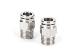 China OEM Threaded Push In Fittings Rapid Manual Connecting IATF16949 wholesale
